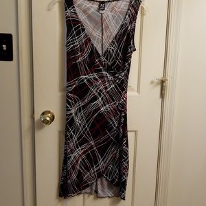 Faux Wrap Dress